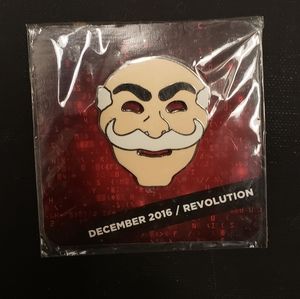 NEW Loot Crate Pin December 2016 Revolution